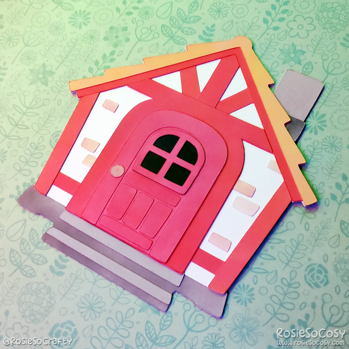 Animal Crossing: New Horizons house paper craft