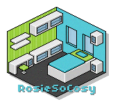 (Glossy Pixel) Isometric Bedroom