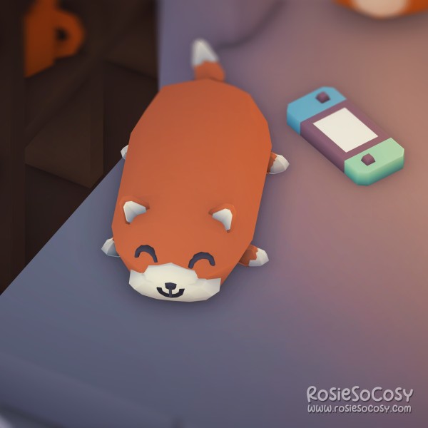 RosieSoCosy Fox Plush for MakeRoom on Steam