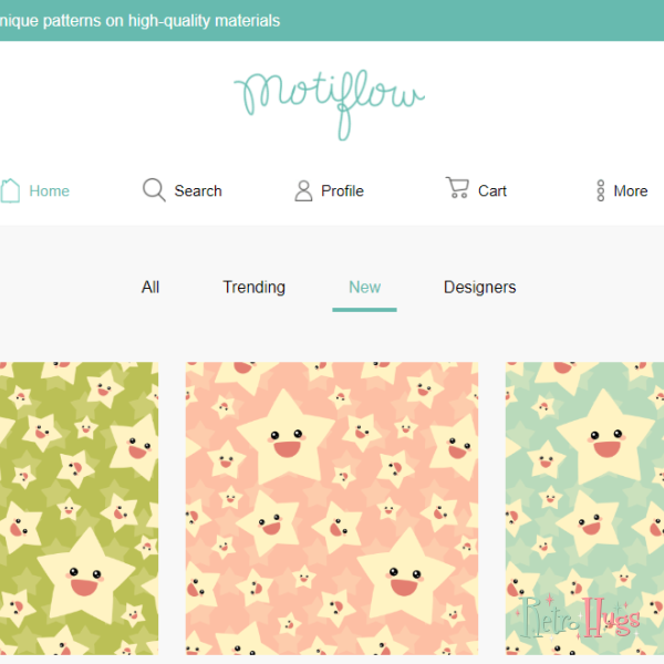 You're A Star patterns by Retro Hugs on Motiflow