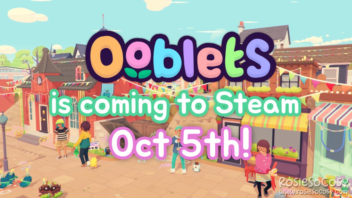 Ooblets is coming to Steam Oct 5th!