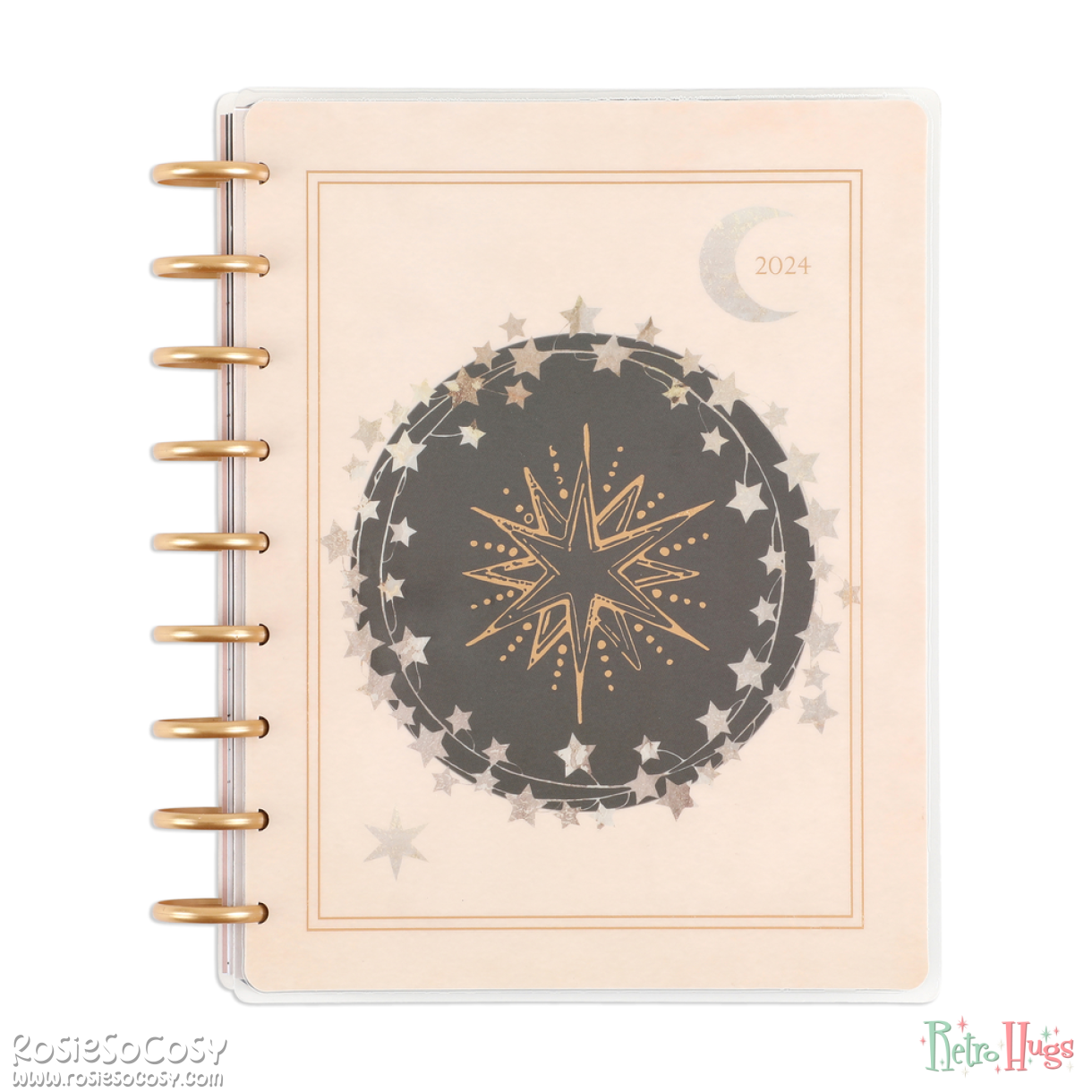 2024 Star Lover Happy Planner Classic Vertical Layout - 12 Months