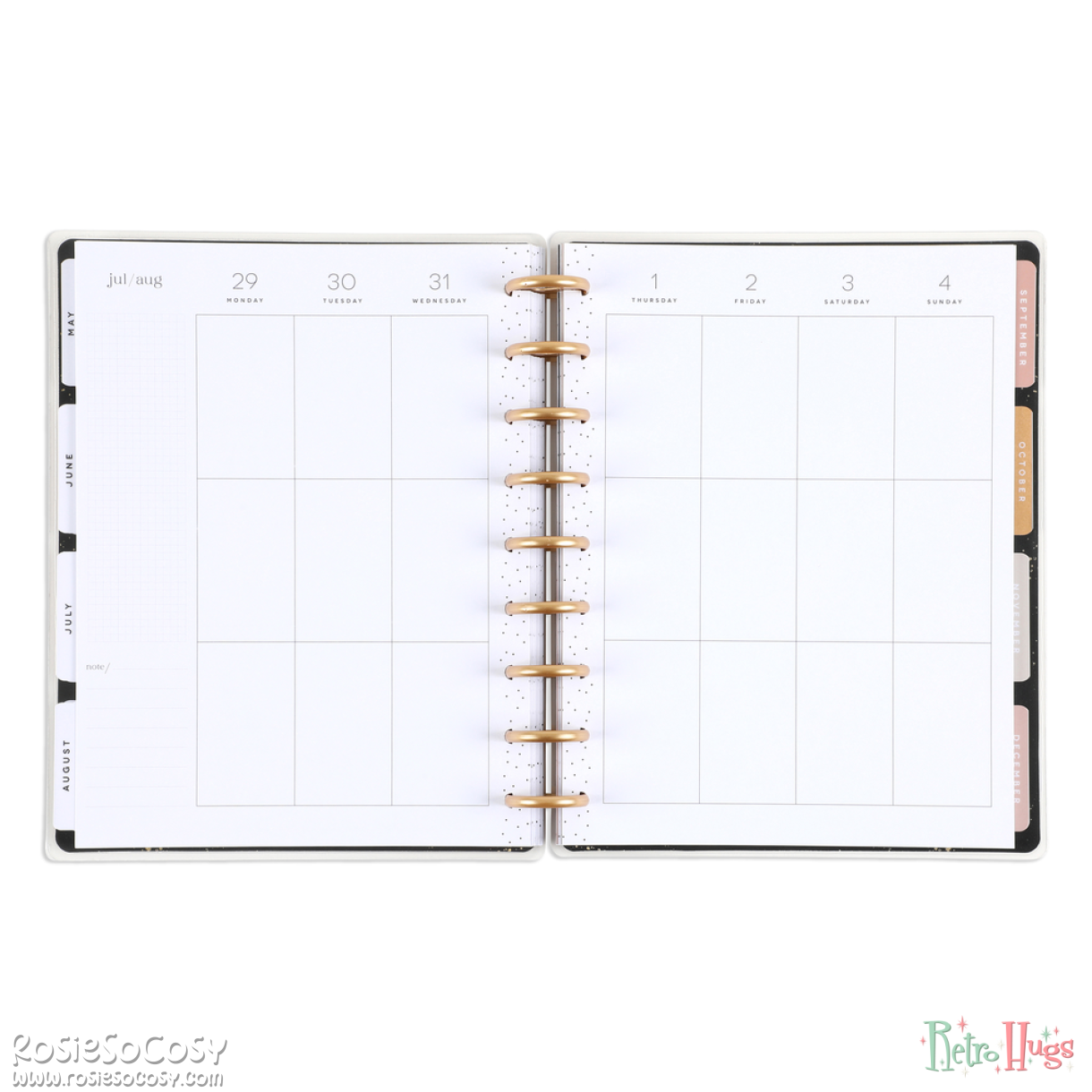 2024 Star Lover Happy Planner Classic Vertical Layout - 12 Months