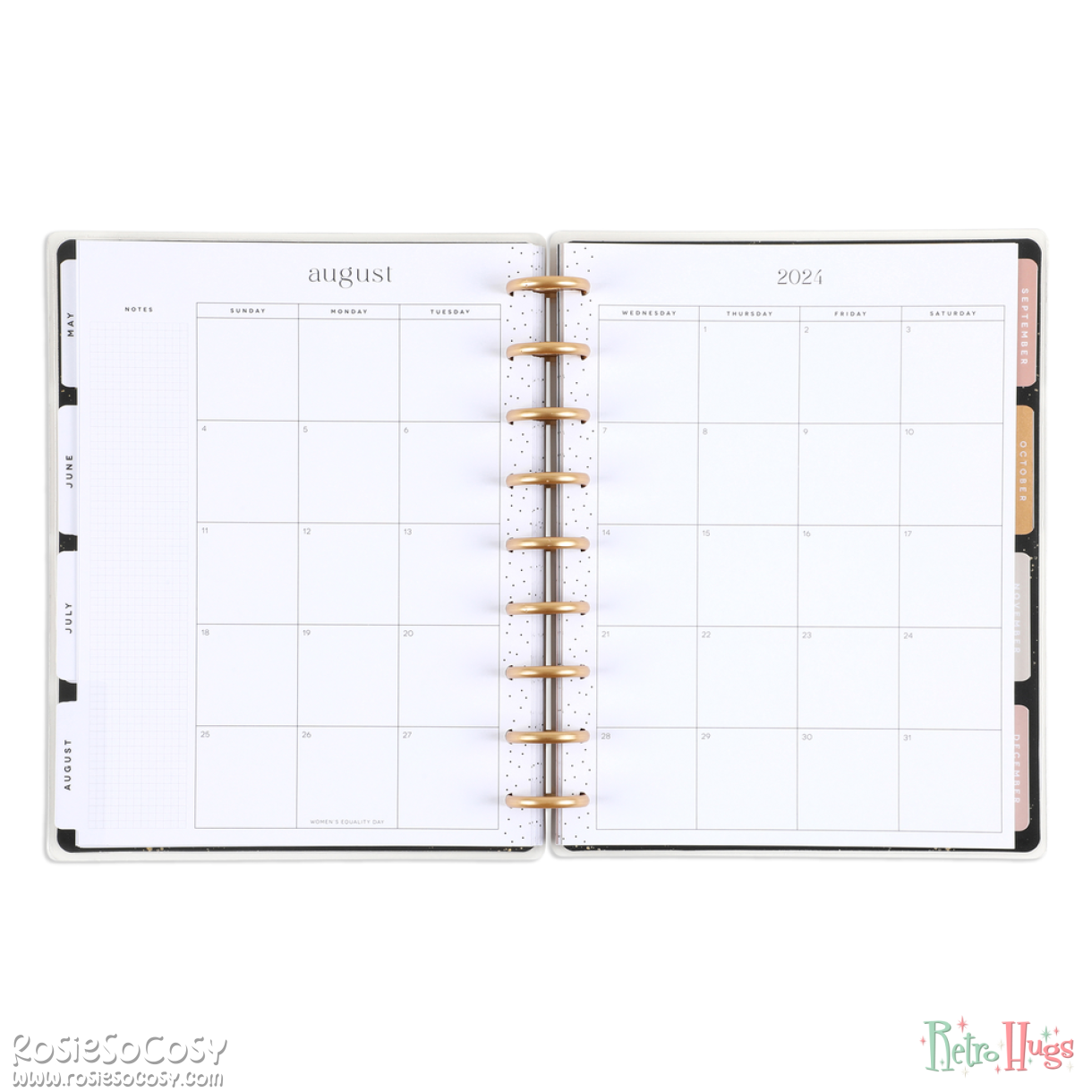 2024 Star Lover Happy Planner Classic Vertical Layout - 12 Months